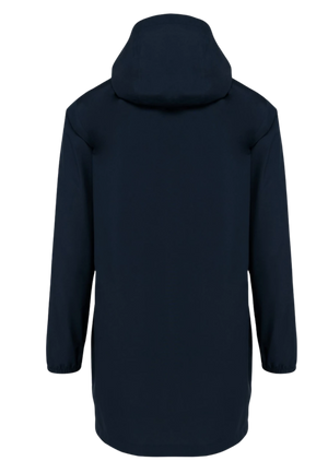 Veste imperméable éco-responsable unisexe HONO noire