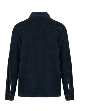 Surchemise velours éco-responsable HONO bleu navy