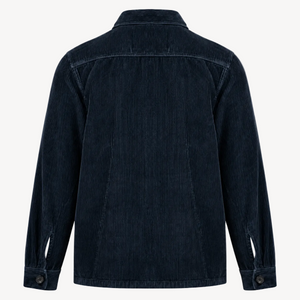 Surchemise velours éco-responsable bio HONO  surf bleu navy