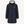 Imperméable recyclé bleu marine HONO doublé en polaire recyclée, broderie jaune, vêtements de surf surfwear durable et éco-responsable, marque française