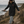 Imperméable recyclé noir HONO Surf doublé en polaire recyclée, broderie corail, vêtements de surf surfwear durable et éco-responsable, marque française`
