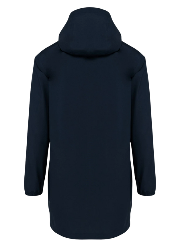 Veste imperméable éco-responsable unisexe HONO noire