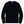 Pull Coastlife homme Navy Blue en coton bio et polyester recyclé avec logo HONO brodé jaune sur la manche-vêtements de surf