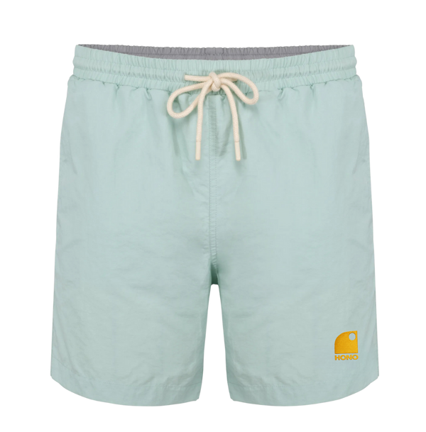 Short de bain éco-responsable  HONO Wave -bleu lagon-