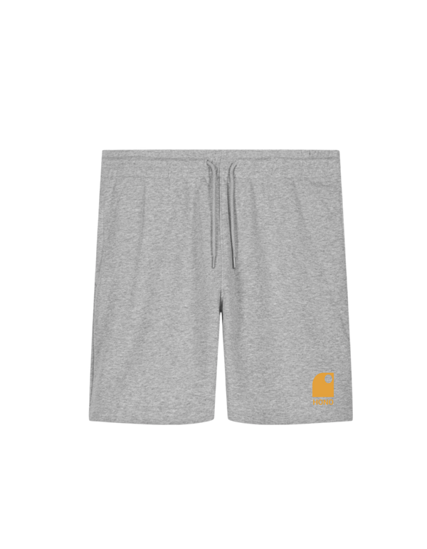 Short organic HONO Wave brodé-gris-