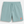 Short homme gris chiné en coton bio HONO avec logo brodé corail surfwear homme
