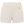 Short éponge éco responsable femme ivoire broderie jaune