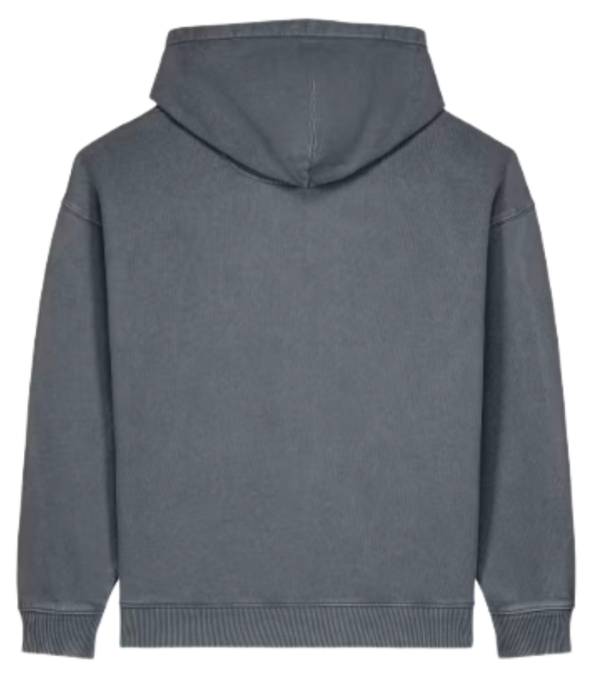 Sweat à capuche Vintage Gris Used oversize – HONO Surfwear Durable