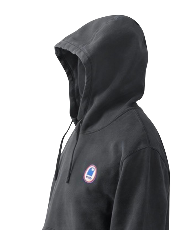 Sweat à capuche Vintage noir Used oversize – HONO Surfwear Durable