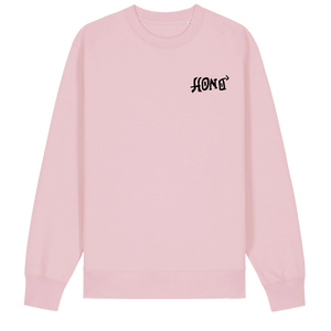 Sweat TIKI HONO – Sweat Surf  Éthique & Lifestyle Unisexe -rose pétale