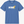T-shirt HONO Surf bleu en coton bio, style vintage avec logo HONO Ride & Respect
