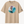 T-shirt surf art HONO beige oversize vintage en coton bio, collab artiste, surfwear français éco-responsable
