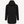 Dos de veste imperméable recyclée noire à capuche HONO Surfwear