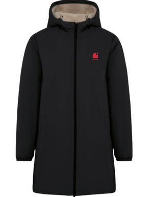 Veste imperméable doublée sherpa HONO Surf, surfwear éco-responsable en France. Surfwear chaud et confortable disponible sur notre surfshop – surfwear France