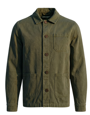 Veste Surf Worker Kaki HONO x Valérie Gourmelon – Broderie & Artwork